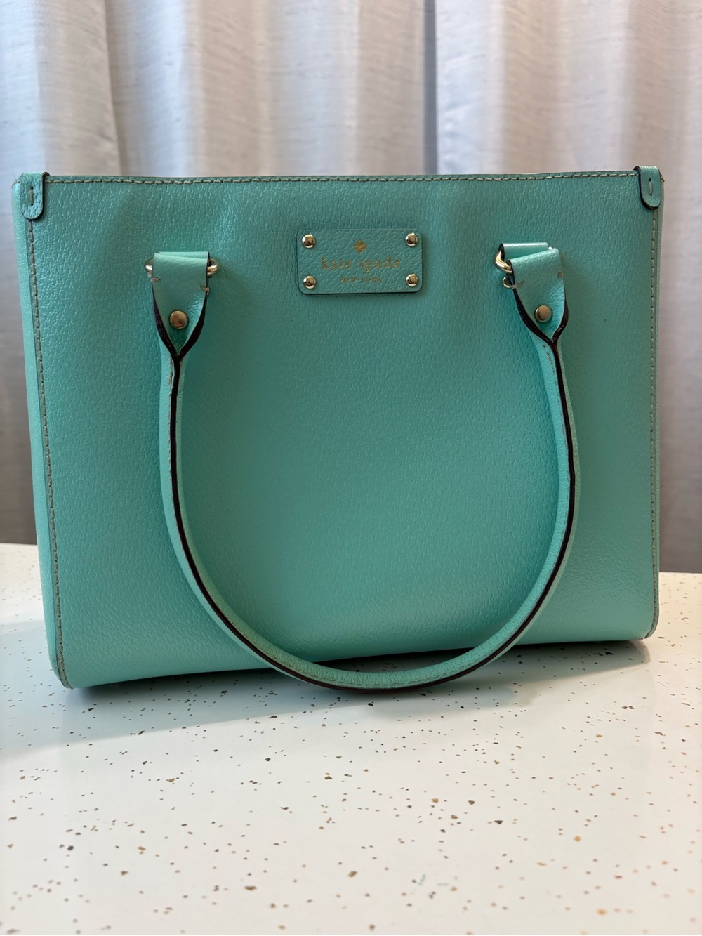 Kate Spade Turquoise Wellesley Quinn Bag